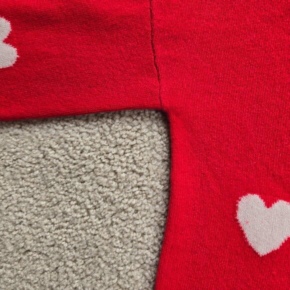 NWOT Christian Siriano 100% Cashmere Heart Sweater - Picture 10 of 15